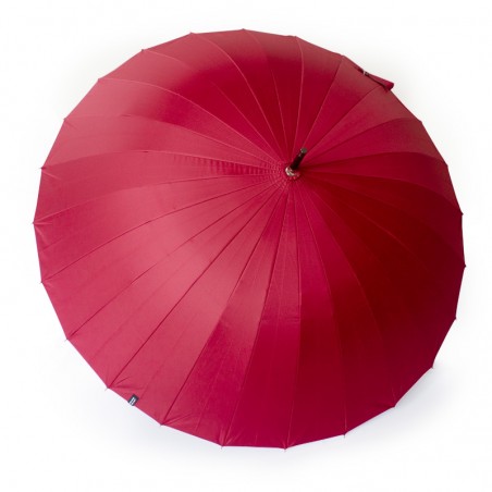 Della Solare Sun Umbrella Red Open