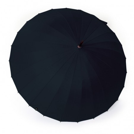 Della Solare Impara Umbrella Black Open Back